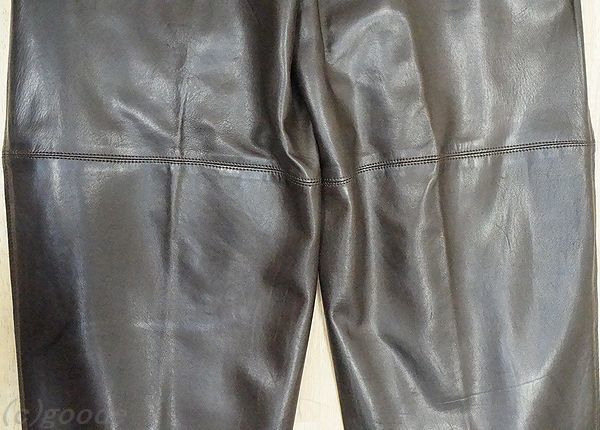 ☆安い販促☆ ISSEI MIYAKE 黒レザーパンツ inspektorat.madiunkota.go.id