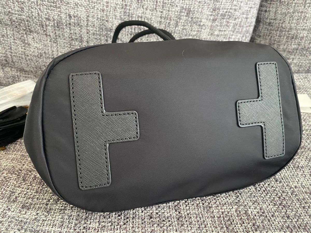 新品】トリーバーチ ナイロンバッグ ショルダー トートバッグ ブラック