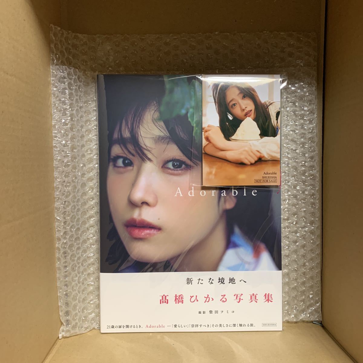 Adorable 高橋ひかる写真集 直筆サイン入り(た行)|売買された