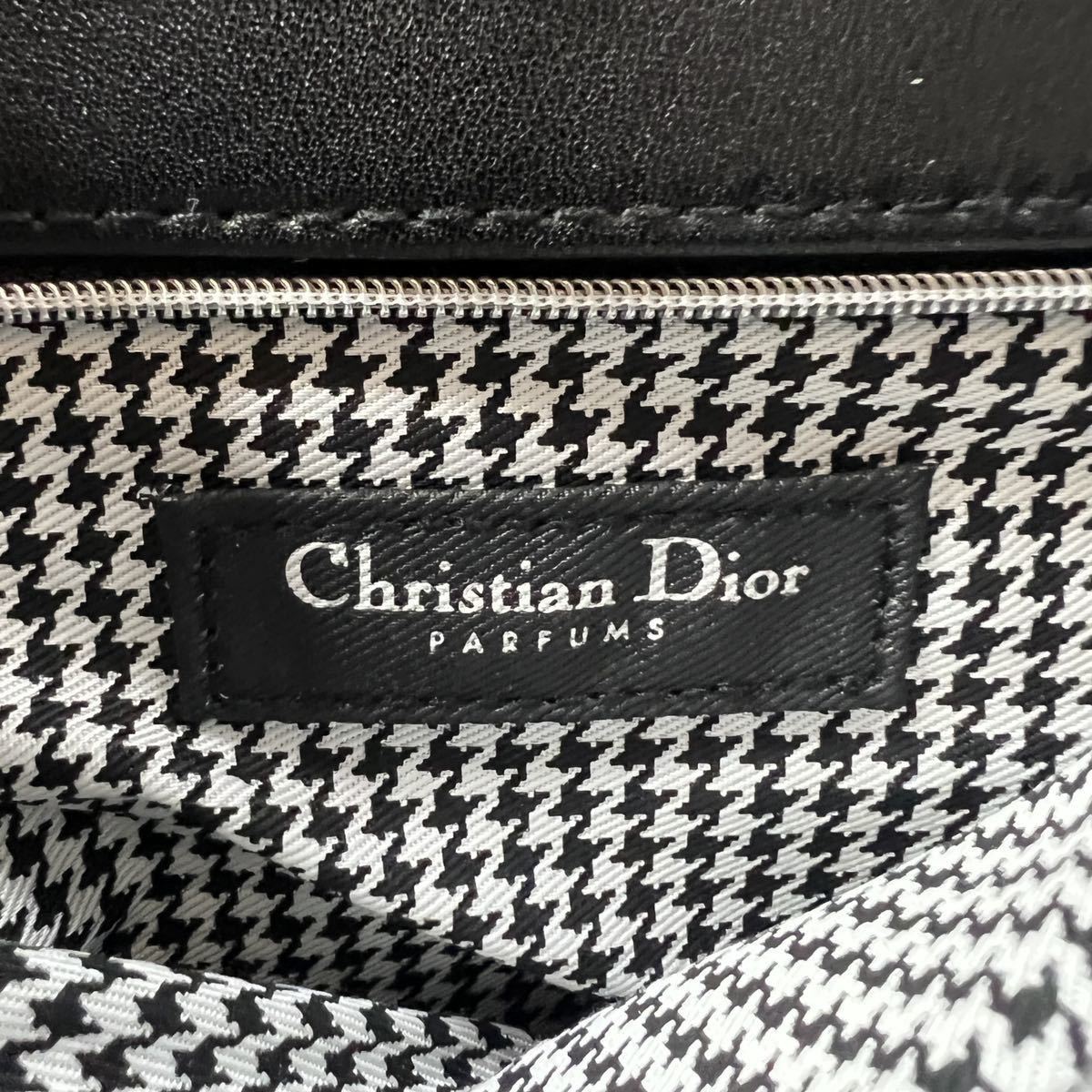 33【新品未使用】限定 Christian Dior ディオール オム クラッチバッグ セカンドバッグ メンズ 紳士 ブランドロゴ レザー 金具 _画像10