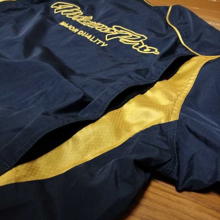 極美品 定価1万円 サイズO ミズノプロ ウインドブレーカー ジャージ 野球 用 部活 大学 高校野球 草野球 監督 コーチ 方向けサイズ ミズノ_画像5