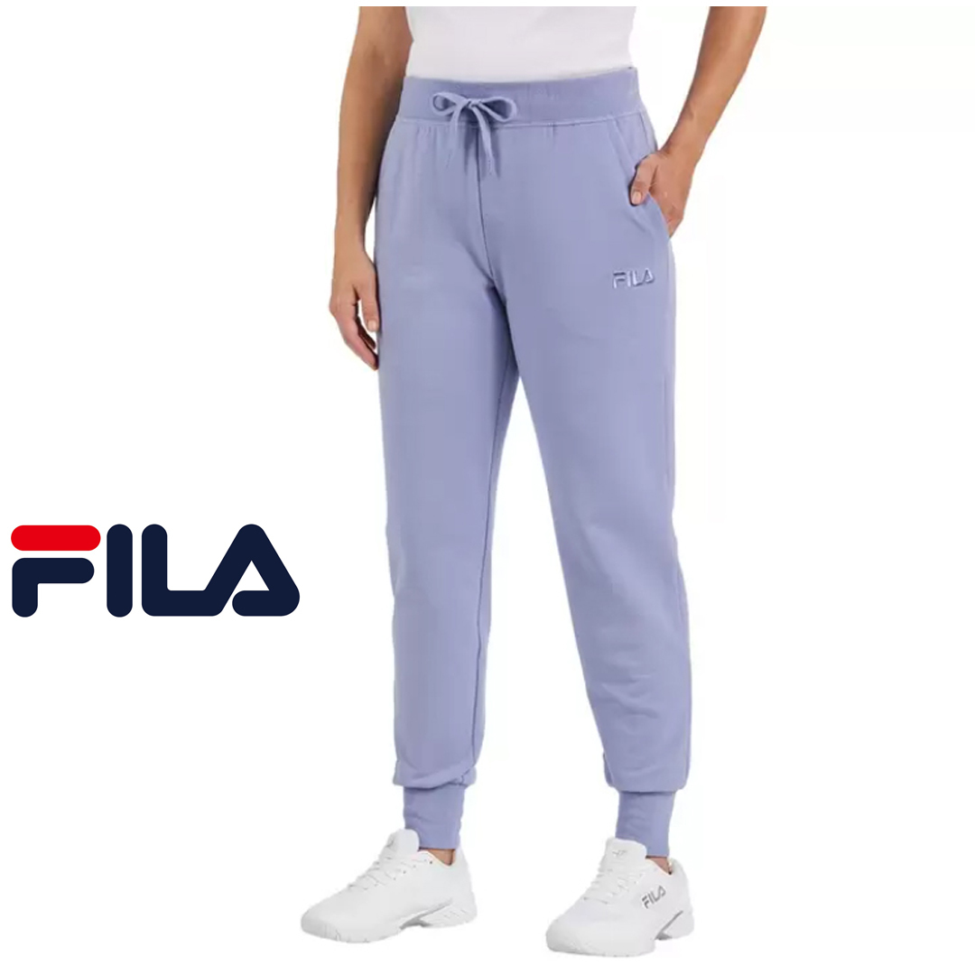 新品 M FILA フィラ レディース スウェット ジョガー パンツ パープル コストコ フレンチテリー ロングパンツ 裏毛 French Terry  Jogger｜PayPayフリマ