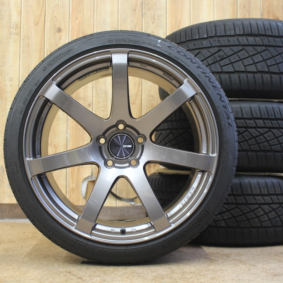 爆買い2023 225/35R19 19インチ ENKEI エンケイ PF07 8J 8.00-19