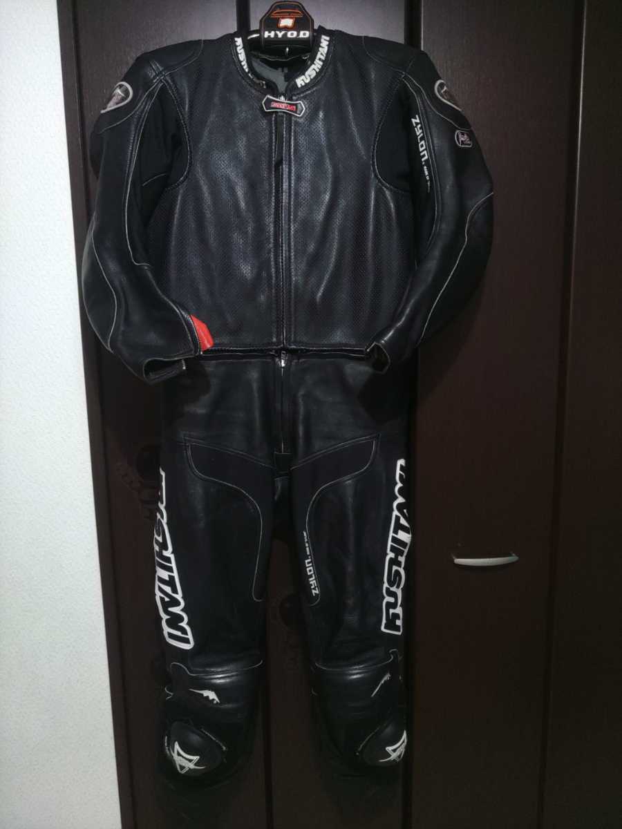 ヤフオク! - クシタニ 2ピース レーシングスーツ 革ツナギ レザースー...