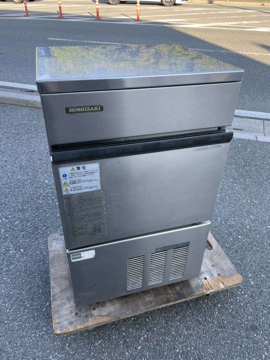 ☆品 ホシザキ製氷機 アイスキューブメーカー IM-35L-1 35Lサイズ500x450x870mm 動作問題なし☆ 製氷機 35L 動作品