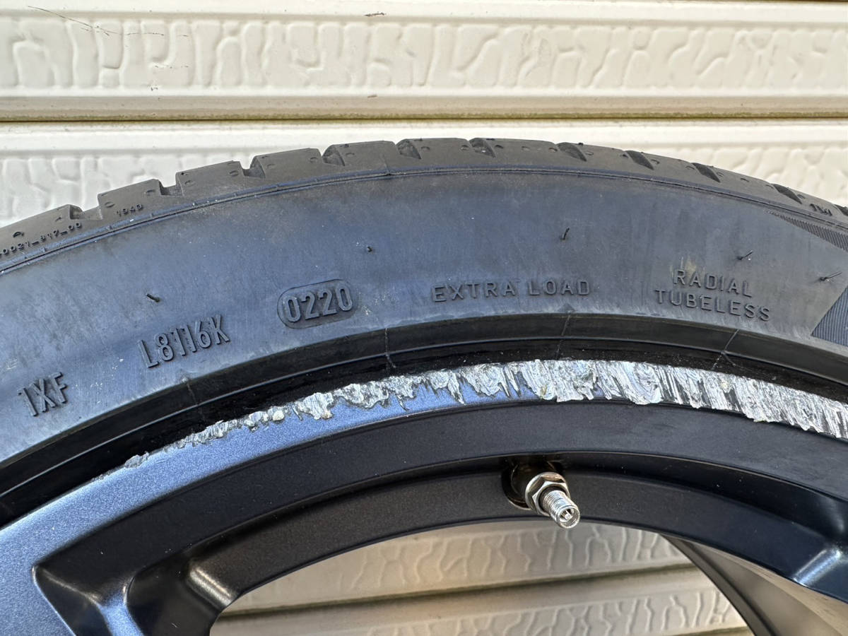 ★☆★Schnizer R19-7.5JJ BMW X-1 F48 用 2本セット PIRELLIタイヤ付き【中古品】_画像6