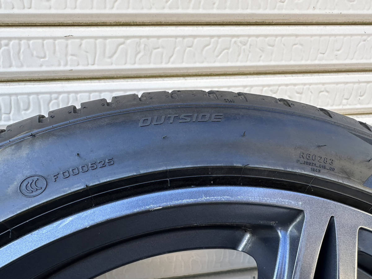 ★☆★Schnizer R19-7.5JJ BMW X-1 F48 用 2本セット PIRELLIタイヤ付き【中古品】_画像7