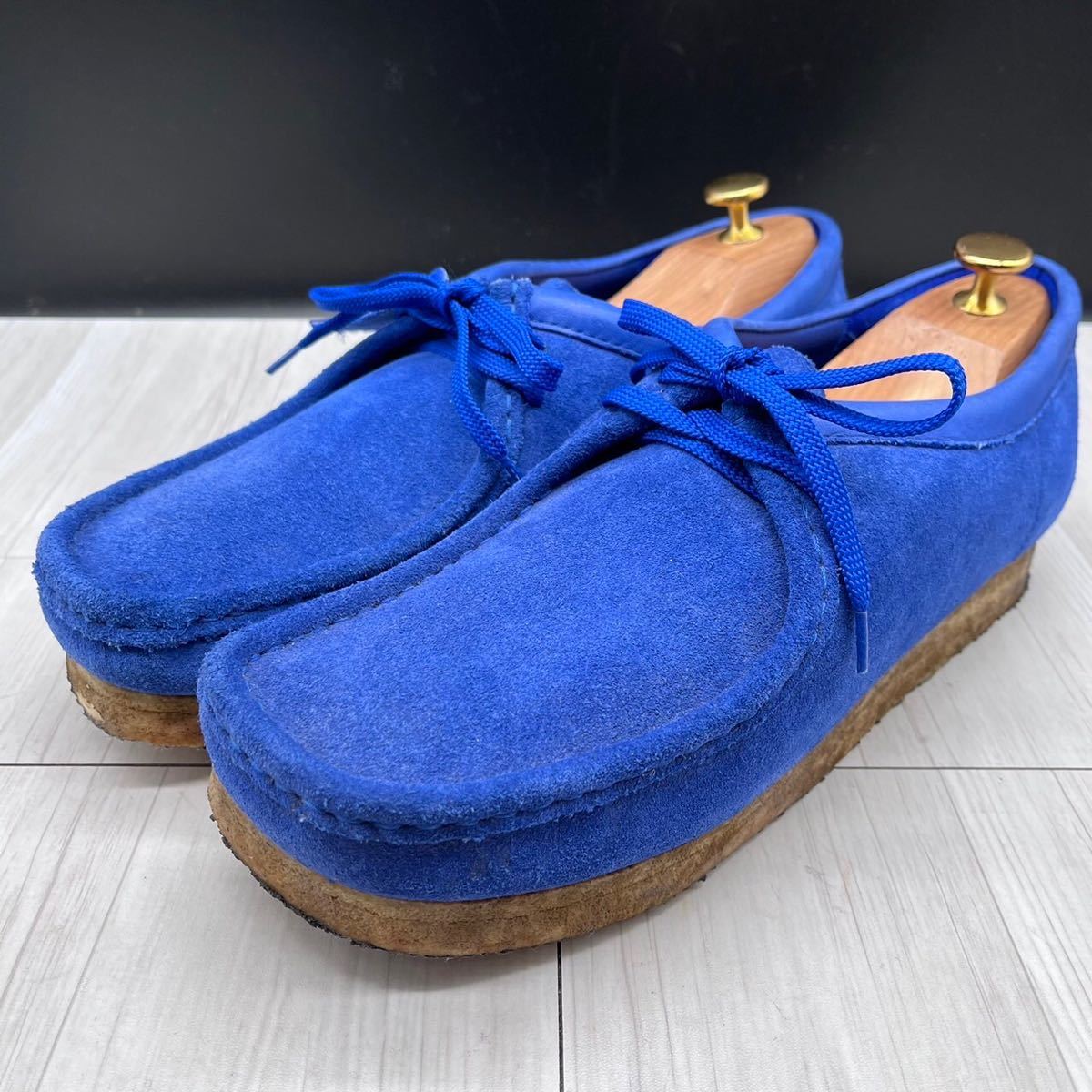 Clarks クラークス ワラビー スニーカー スエード ブルー|Yahoo Clarks クラークス ワラビー スニーカー スエード ブルー|Yahoo