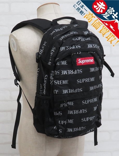 1B5447-1/Supreme 16AW 3M Reflective Repeat Backpack シュプリーム バックパック リュック