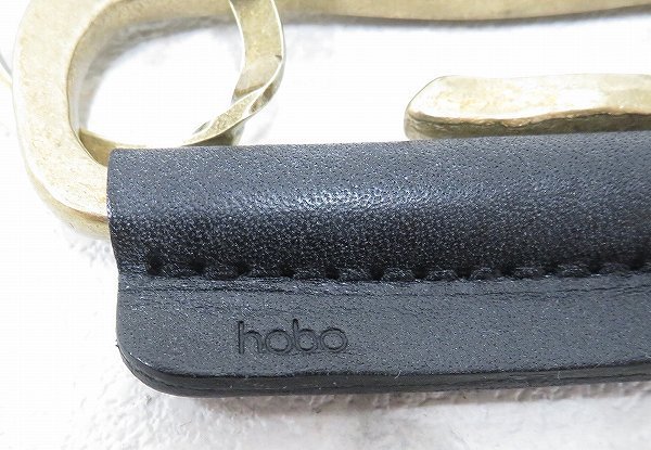 2A4919-1/未使用品 HOBO BIG CLIP KEY RING BRASS HB-A3603 ホーボー クリップキーリング_画像5