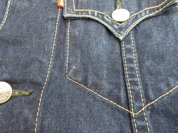 3J0453/リーバイス 70901-10 トラッカーデニムジャケット Levi’s Ｇジャン_画像7