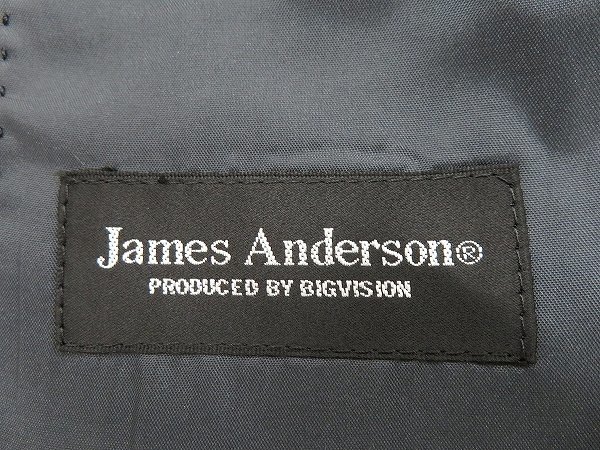 3J0741/未使用品 ジェームスアンダーソン 2Bシングルスーツ 上下 セットアップ James Anderson_画像8