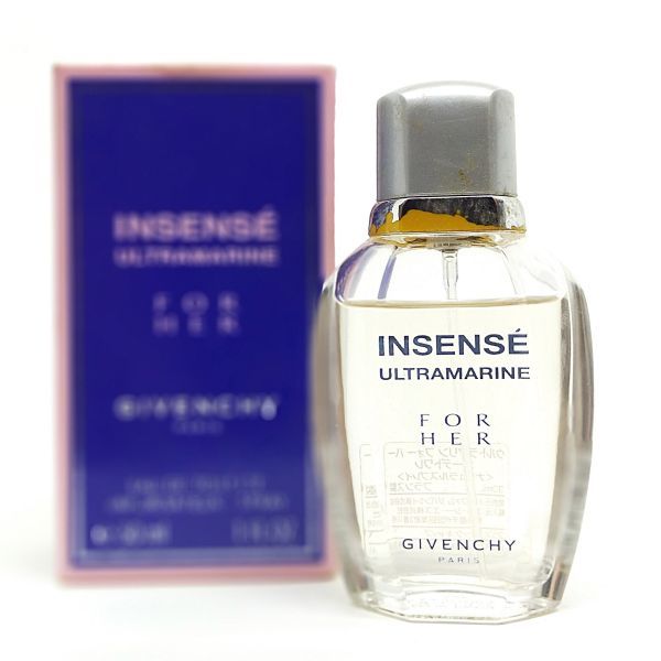GIVENCHY Givenchy Ultra marine four is -ULTRAMARINE FOR HER EDT 30ml * remainder amount enough postage 350 jpy 