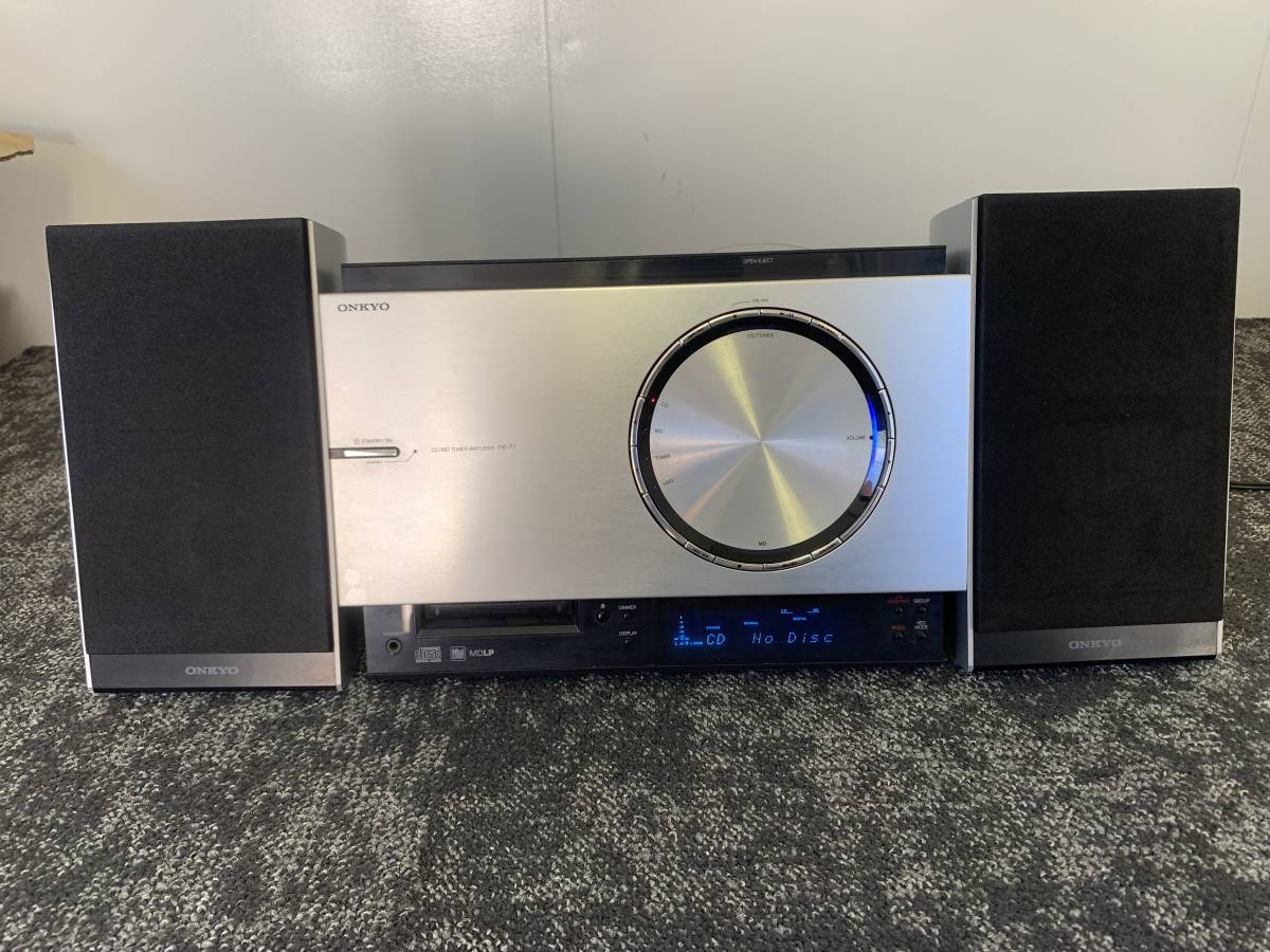 ONKYO オンキョー CD MDコンポ ジャンク品