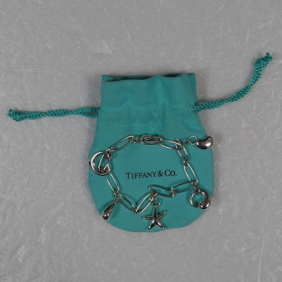 TIFFANY&Co 】ティファニー エルサペレッティ 5チャーム TIFFANY&Co 】ティファニー エルサペレッティ 5チャーム