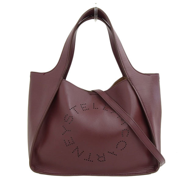 STELLA MCCARTNEY ステラマッカートニー ロゴ 2WAY トートバッグ