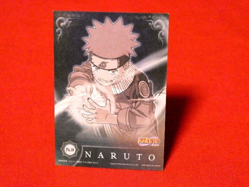NARUTO Naruto (Наруто) AMADAkila карта коллекционные карточки Pa.10