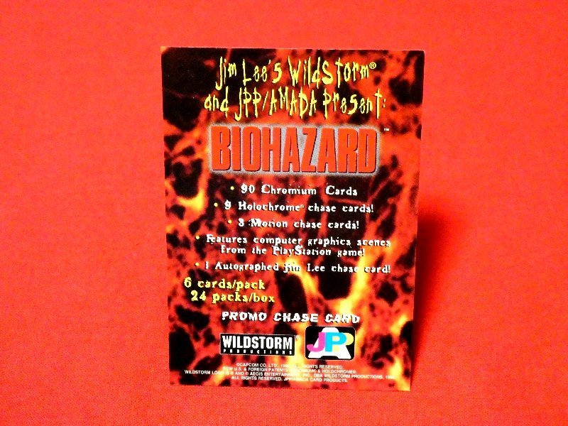 バイオハザード　BIOHAZARDキラカードトレカ　PROMO　CHASE　CARD_画像2