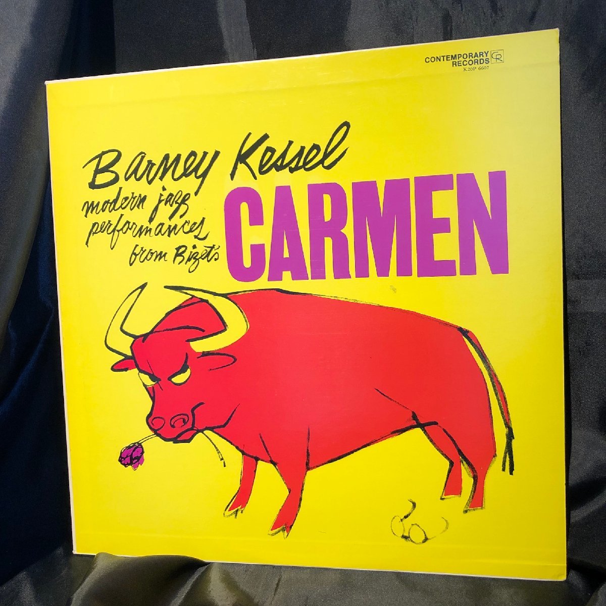 Barney Kessel / Modern Jazz Performances From Bizet's Opera Carmen LP KING RECORD_画像1