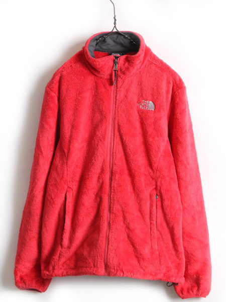 US企画 ■ ノースフェイス フルジップ 毛長 フリース ジャケット ( レディース L ) 古着 The North Face OSITO JACKET ジャンパー ブルゾン