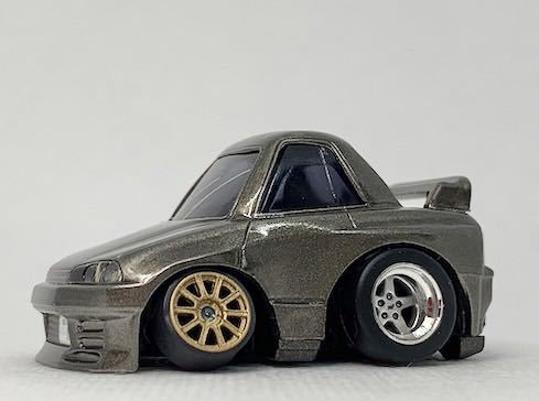 チョロQ(改) カスタム スカイラインGT-R(R32) Rアルミ深リム 鬼 チョロQ(改) カスタム スカイラインGT-R(R32) Rアルミ深リム 鬼