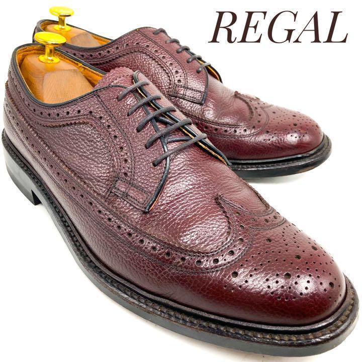 正規 リーガル ☆即決・送料無料☆REGAL アメリカンブローグ メンズ 本皮 本革 ビジネスシューズ 25.5cm 革靴 ブラウン 茶 2585 ウィングチップ 25.5cm 正規 リーガル ☆即決・送料無料☆REGAL アメリカンブローグ メンズ 本皮 本革 ビジネスシューズ 25.5cm 革靴 ブラウン 茶 2585 ウィングチップ 25.5cm