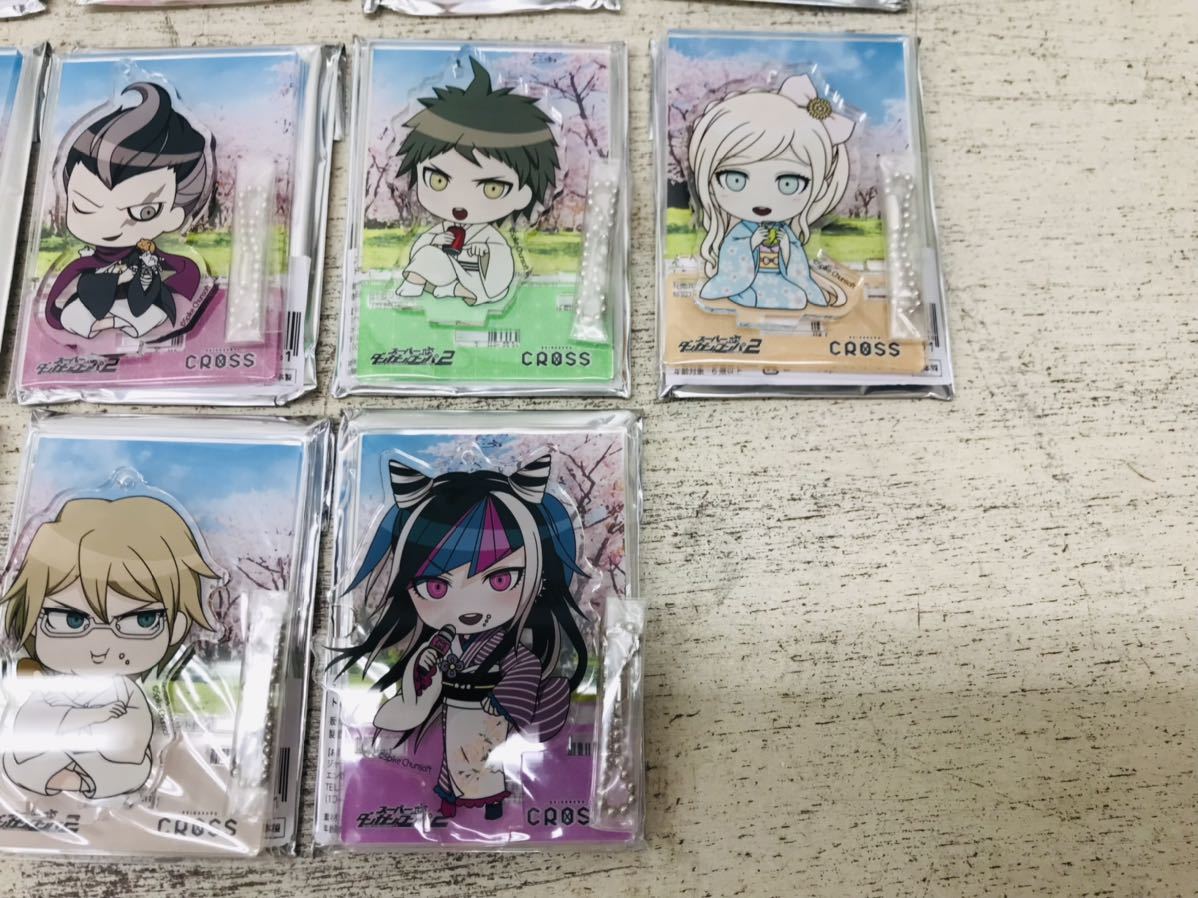 ダンガンロンパ CROSSカフェ ジオラマ アクキー 1、2 コンプセット ...