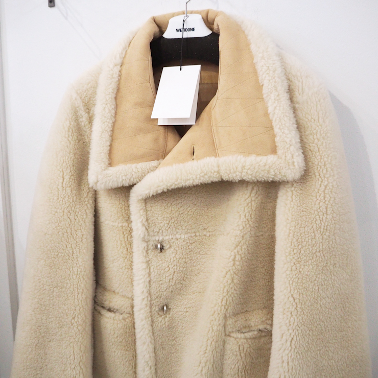 新品 定価20万 ウェルダン オーバーサイズ ムートン ジャケット