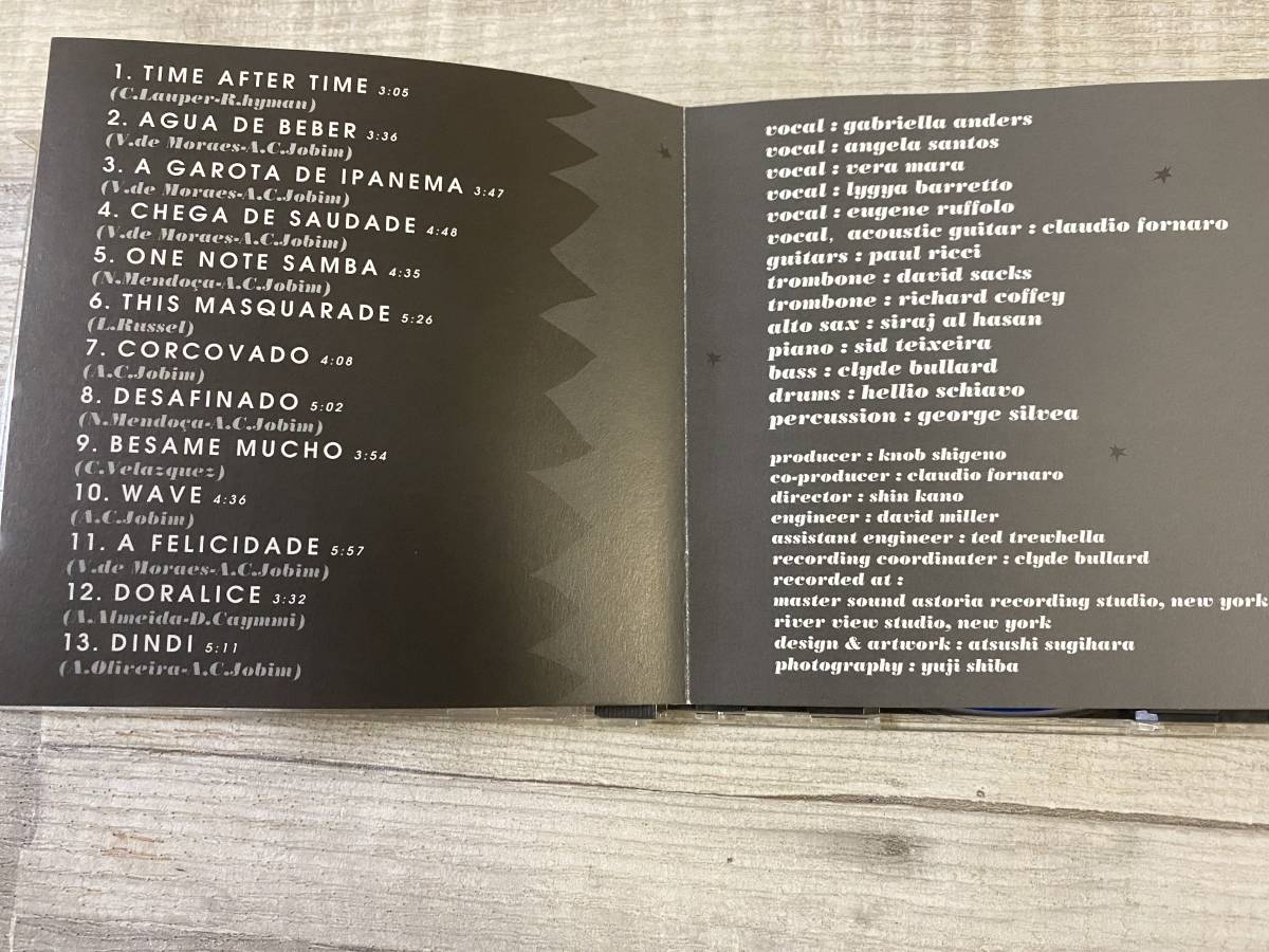 超希少！！超入手困難！！ボサノバ CD トリビュート『アントニオ・カルロス・ジョビン』タイムアフタータイム/ワンノートサンバ 全13曲_画像3