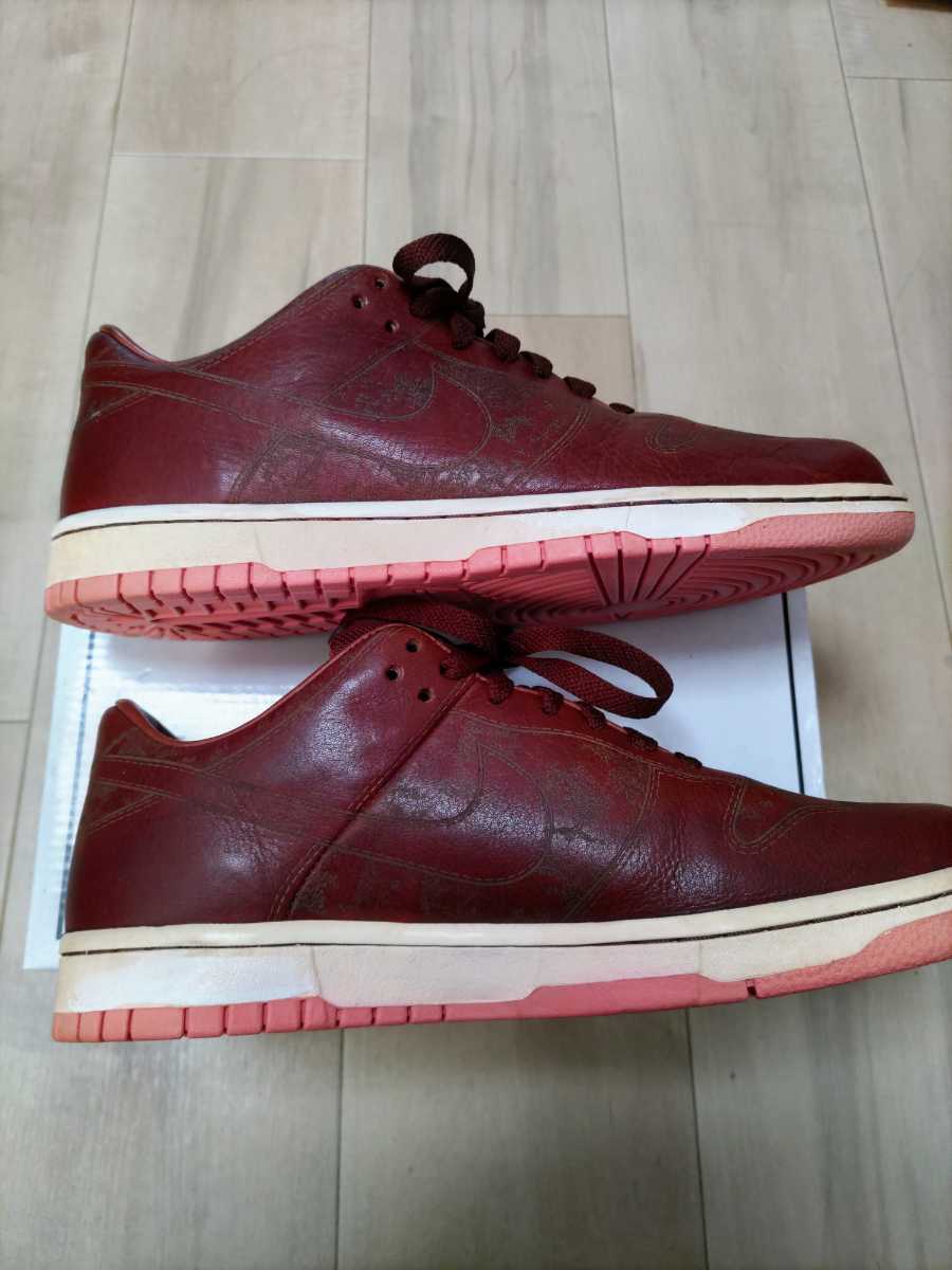 NIKE DUNK LOW 1 PIECE ダンク ロー ワンピース 27cm レザー デッド