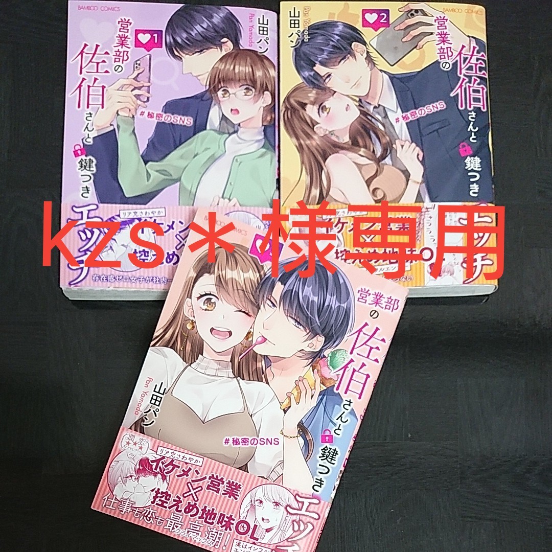 【kzs*様専用】 営業部の佐伯さんと鍵つきエッチ 旦那様はエリート海上保安官 4冊セット