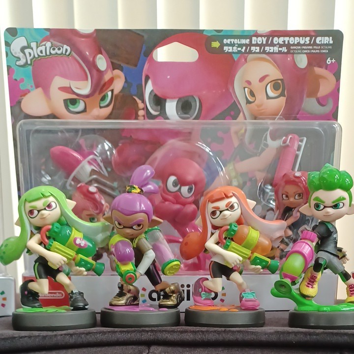 新品同様 19体セット amiibo スプラトゥーン コンプリート アミーボ Splatoon3 Switch スイッチ 任天堂