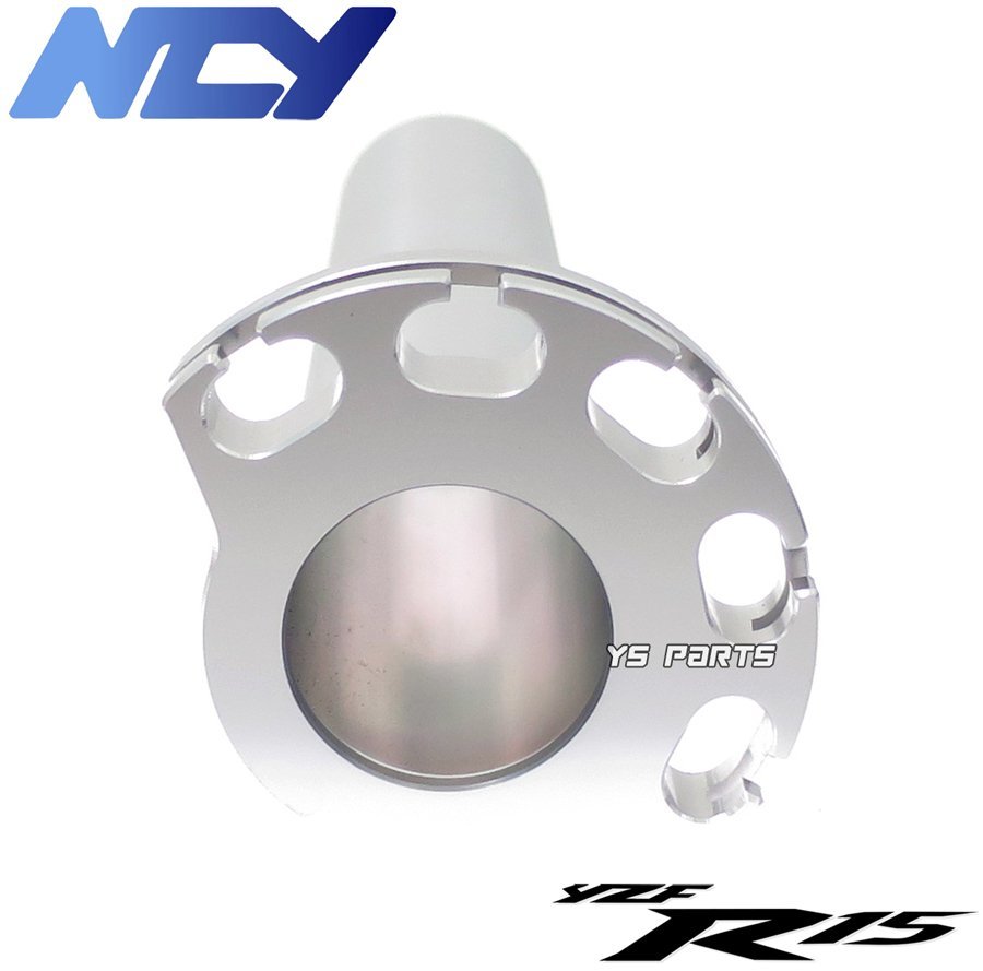 【特注品】NCY薄型ハイスロ金 YZFR15/YZF-R15 V3 ABS YZFR3/YZF-R3 ABS[純正アクセルワイヤー対応/タイコ穴位置4箇所変更可能]_画像7