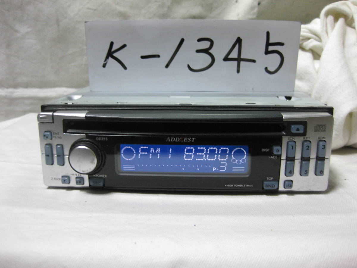 K-1345 ADDZEST Addzest DB355 B8185-N0571 PA-2722A 1D size CD deck breakdown goods 