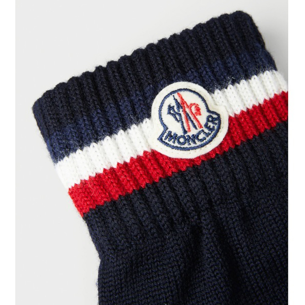 最大97%オフ! 30 MONCLER モンクレール 0054900 02292 ネイビー ロゴ