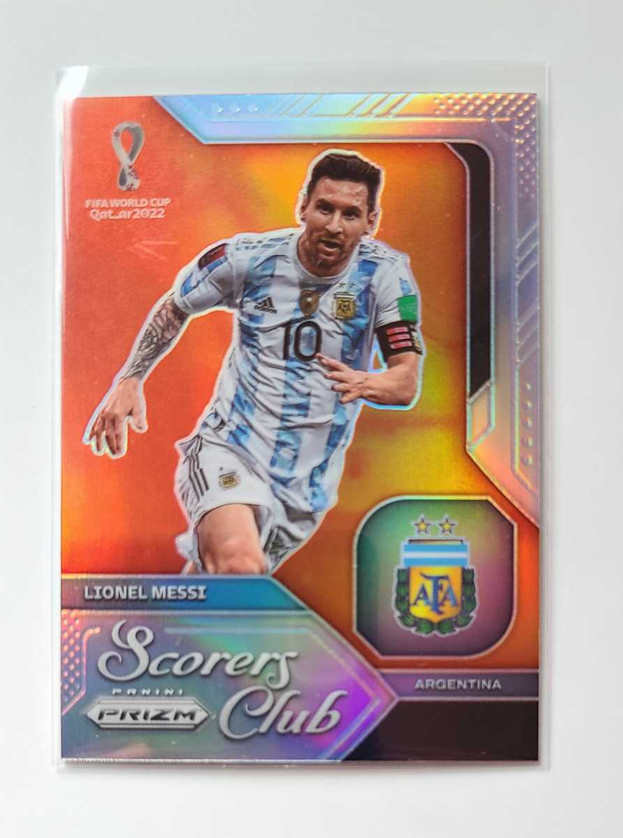 Yahoo!オークション - 2022 World Cup Prizm Lionel M...