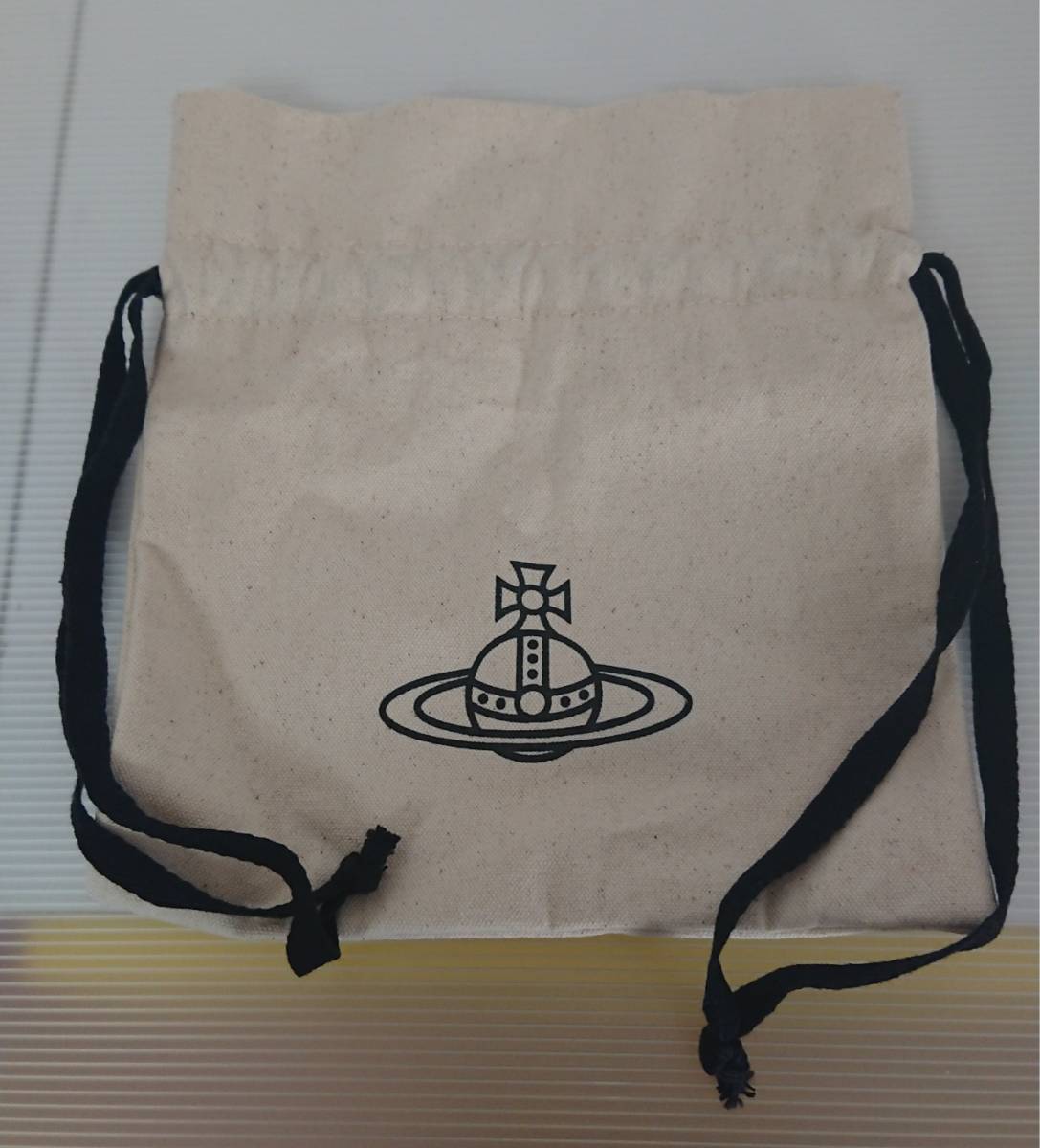 送料無料 即決 【4点セット】Vivienne Westwood ヴィヴィアンウエストウッド ショップバッグ 巾着袋 ステッカー 封筒付カード