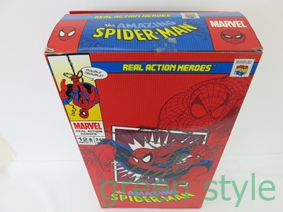  настоящий action герой REAL ACTION HEROES Ame i Gin g Человек-паук The AMAZING SPIDER-MAN MARVEL MEDICOM TOY