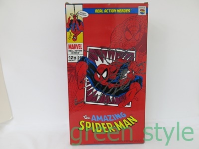  настоящий action герой REAL ACTION HEROES Ame i Gin g Человек-паук The AMAZING SPIDER-MAN MARVEL MEDICOM TOY