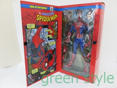  настоящий action герой REAL ACTION HEROES Ame i Gin g Человек-паук The AMAZING SPIDER-MAN MARVEL MEDICOM TOY