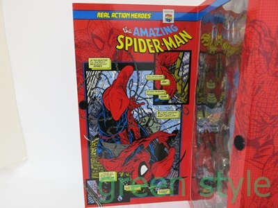  настоящий action герой REAL ACTION HEROES Ame i Gin g Человек-паук The AMAZING SPIDER-MAN MARVEL MEDICOM TOY