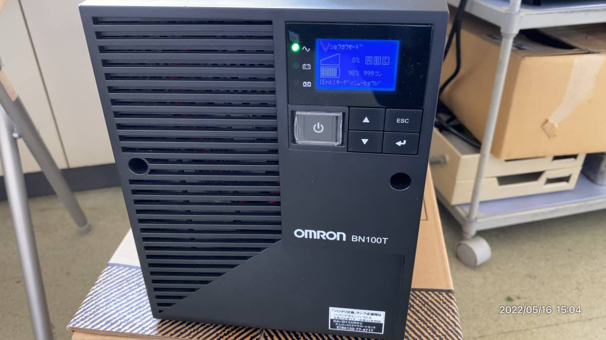 オムロン BN100T 無停電電源装置 ラインインタラクティブ/ 1KVA オムロン BN100T 無停電電源装置 ラインインタラクティブ/ 1KVA