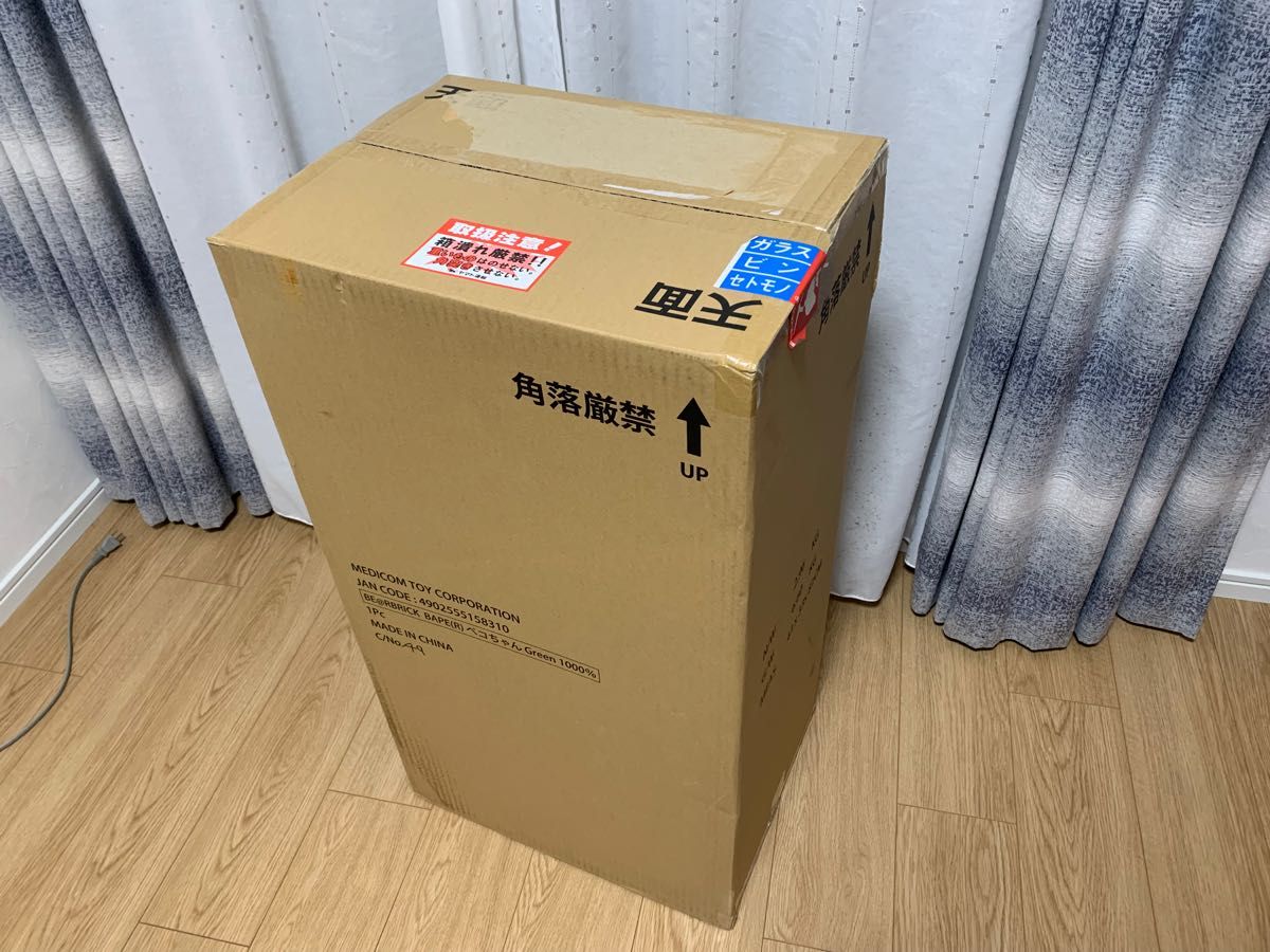 BE@RBRICK BAPE(R) × ペコちゃん 1000%(グリーン)|Yahoo!フリマ