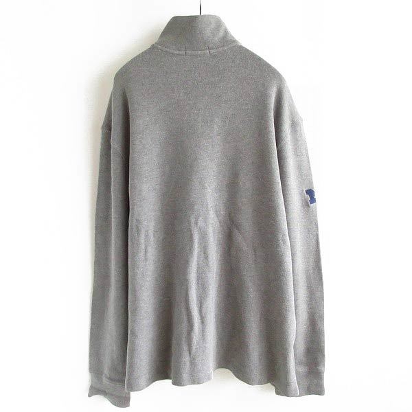 POLO Polo Ralph Lauren half Zip knitted sweat XL gray series big size sweatshirt one Point embroidery po knee D146-13-0014XV