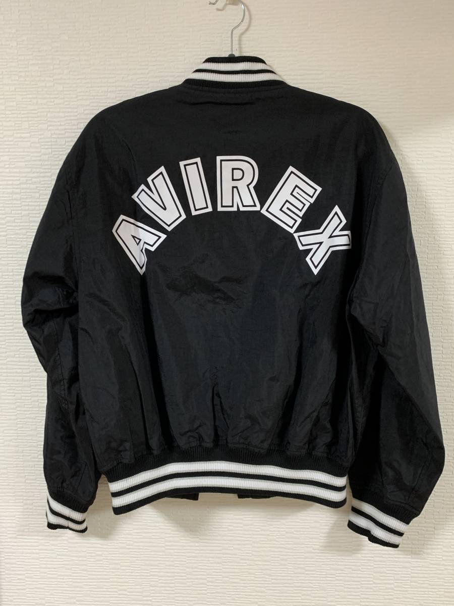 AVIREX(アビレックス) - MEN AVIREWX x RAIDERS アビレックス レイダース コラボスタジャン NFL アメフト Mサイズ (新品未使用)_画像7