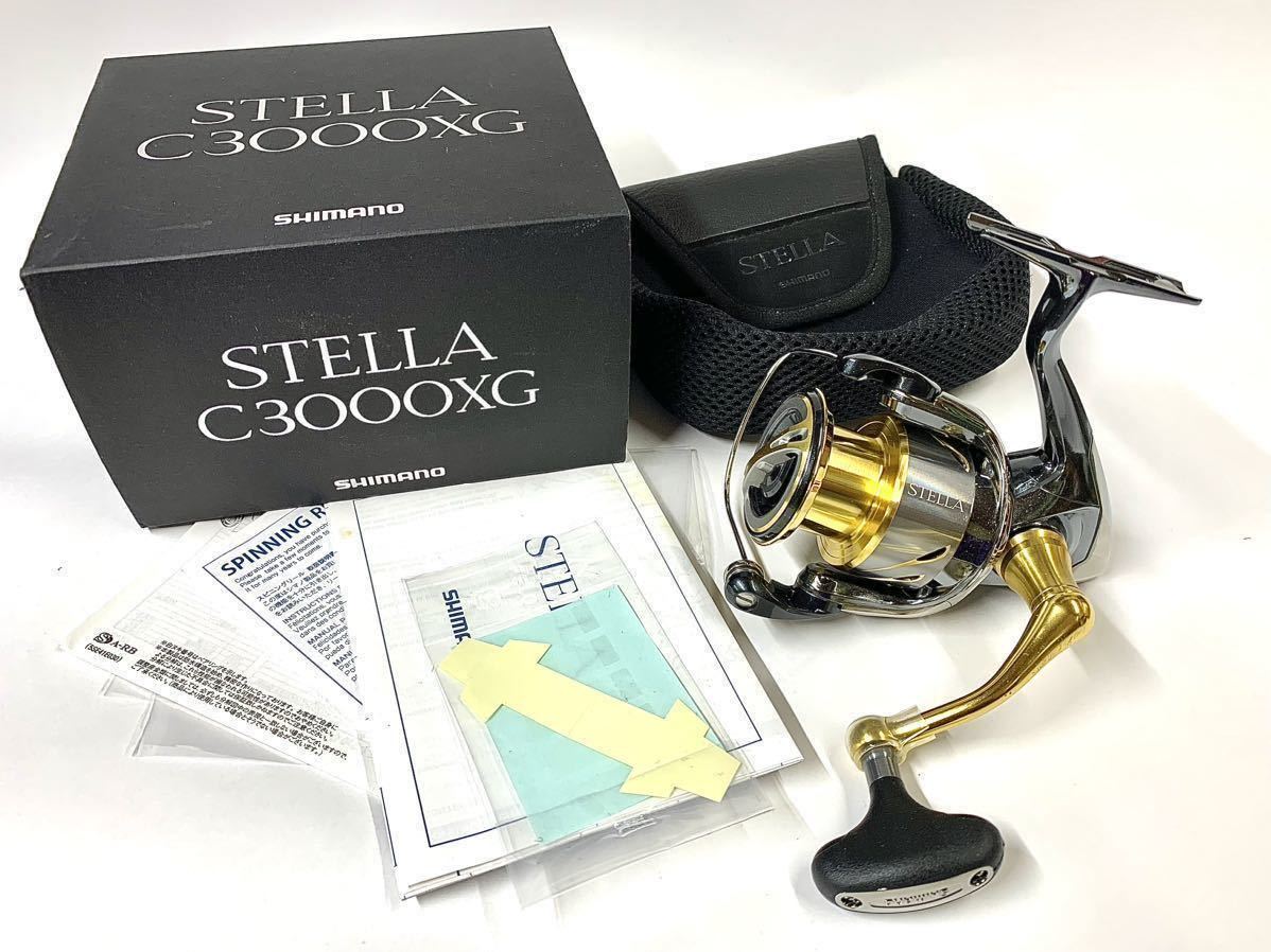 【美品】 使用数回 シマノ 14 ステラ C3000XG SHIMANO 14 STELLA C3000XG シーバス エギング ライトショアジギング