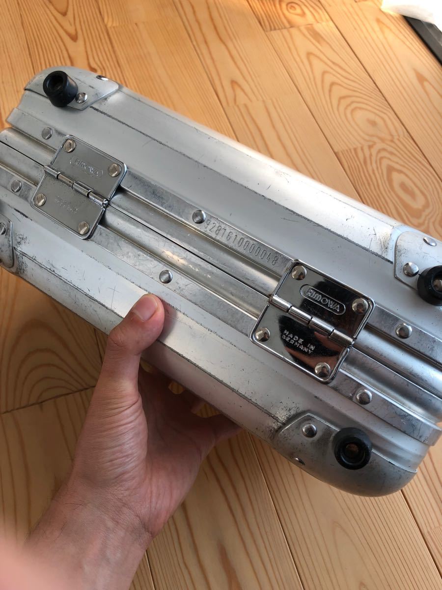 RIMOWA/リモワ アルミニウム ケース 旧ロゴ ピッコロ 美品 付属 RIMOWA/リモワ アルミニウム ケース 旧ロゴ ピッコロ 美品 付属