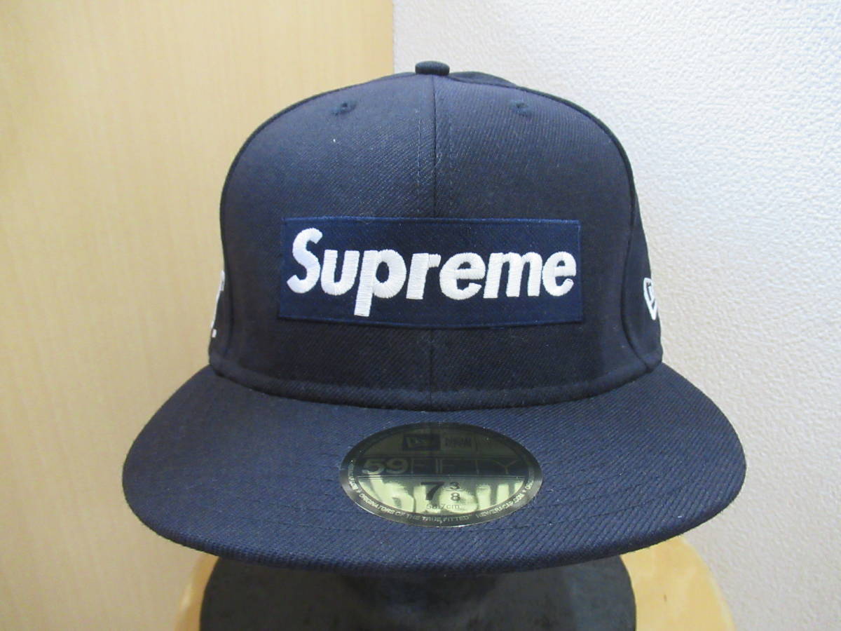 超美品の 希少 supreme × kaws 11ss box logo コラボ キャップ kids