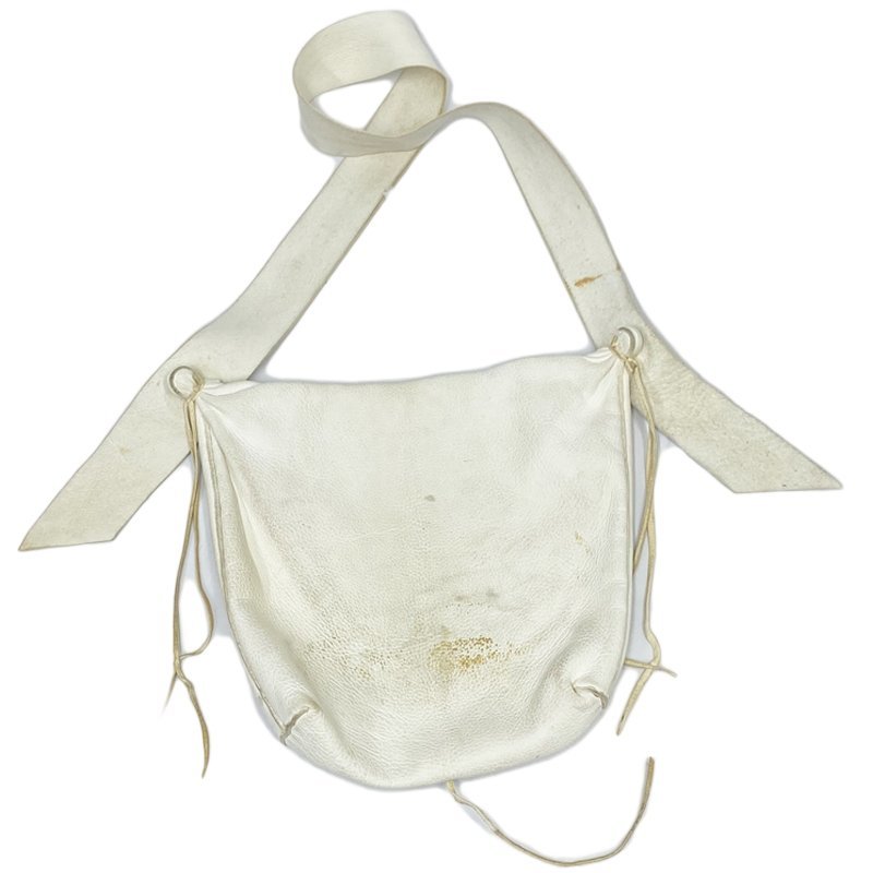 goro\'s Goro's Dias gold shoulder bag white Fujiwara hirosi men's used BC[. shop pawnshop B1785]