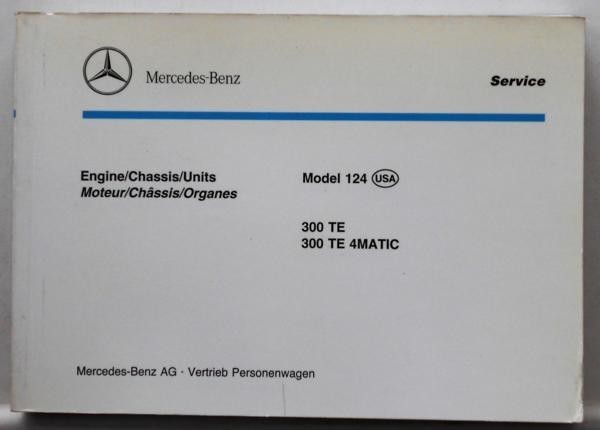 Mercedes Benz 300TE,300TE-4MATIC/MOD.124 USA 英語版_画像1
